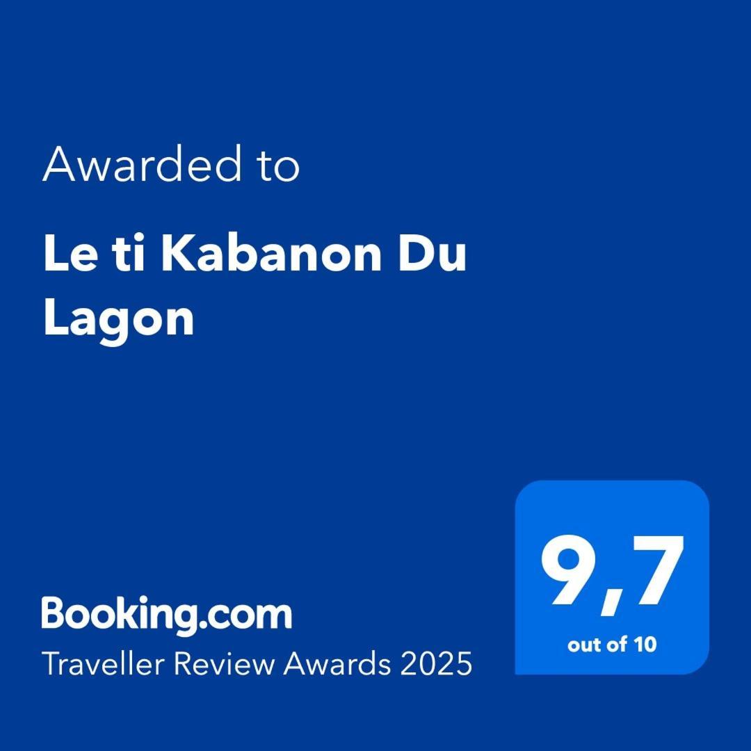 Le Ti Kabanon Du Lagon La Saline Le Bains Extérieur photo